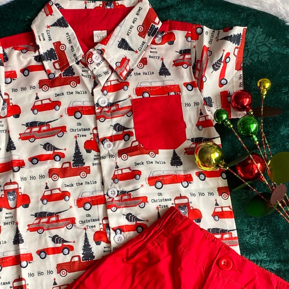 Set Navideño Niño 2-3T 3-4T🎄